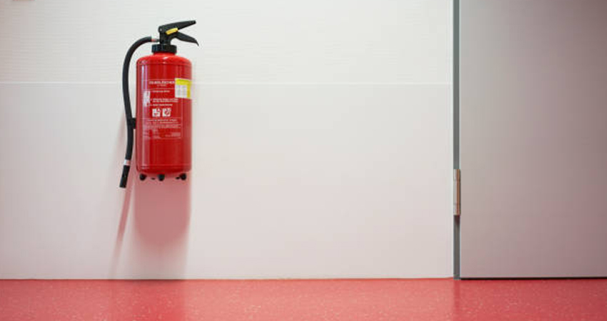 کپسول آتش نشانی آبی برای بیمارستان