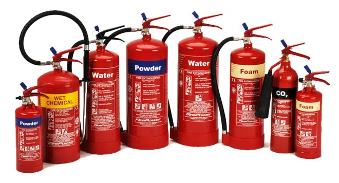 fire extinguishers all
