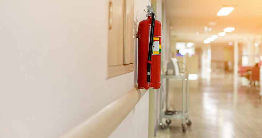 معرفی انواع کپسول آتش نشانی در بیمارستان